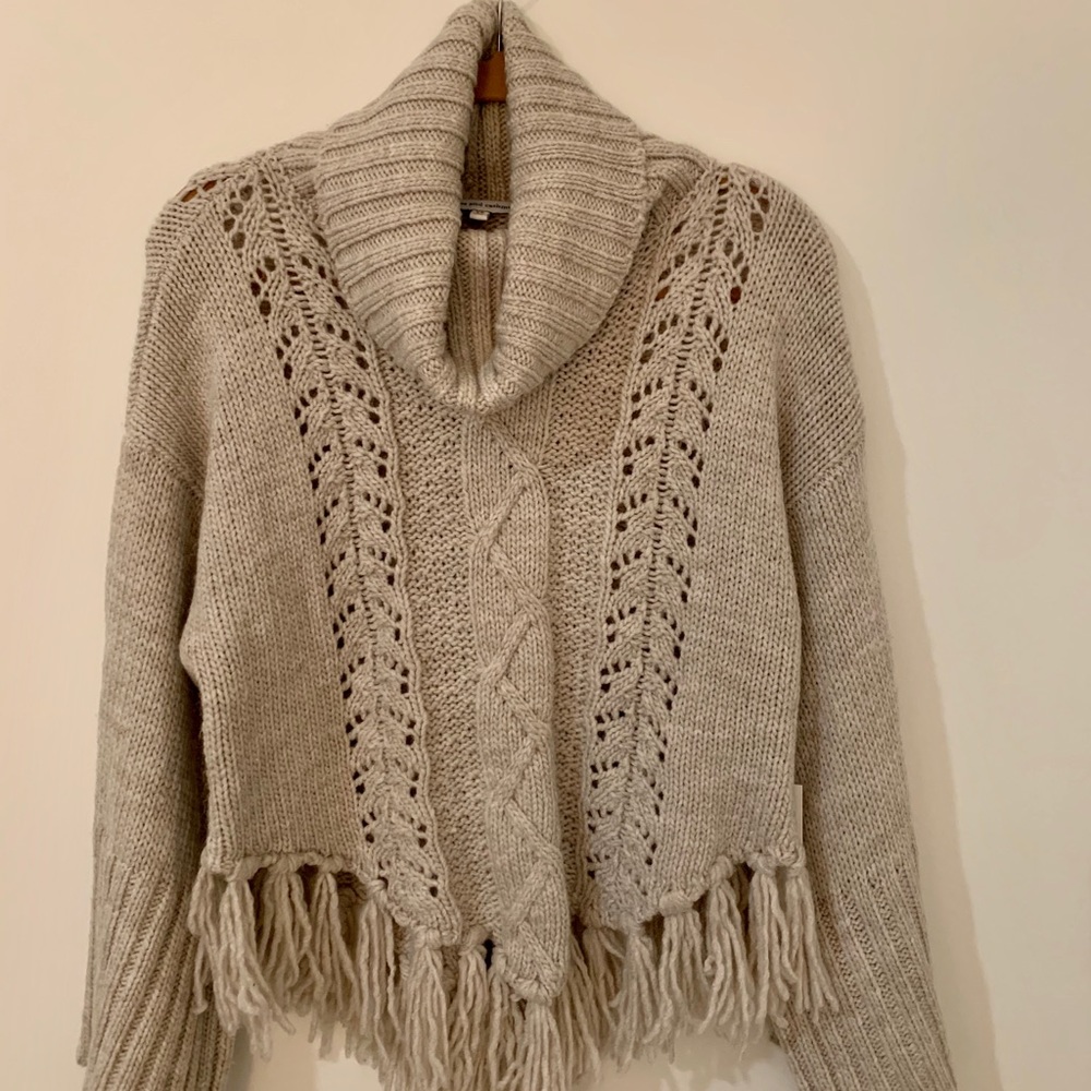 NWT Cupcakes and Cashmere Cowl Neck Sweater